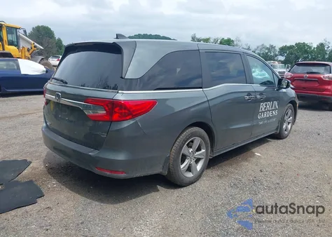 2019 Honda Odyssey Ex from USA, damaged, VIN 5FNRL6H58KB089144
